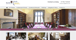 Desktop Screenshot of keele-conference.com